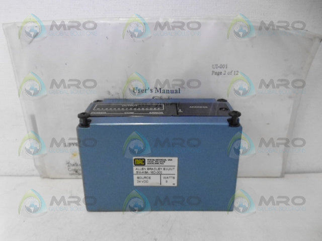 MAC SM-ABA-16D-000 SI UNIT 24VDC *NEW NO BOX*