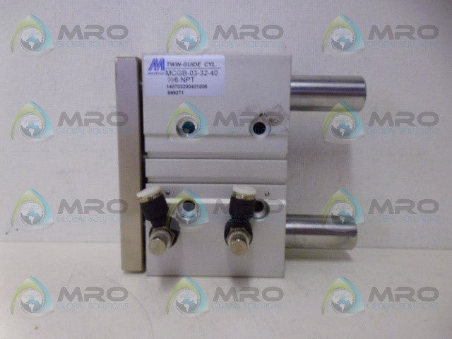 MINDMAN MCGB-03-32-40 TWIN GUIDE CYLINDER *NEW NO BOX*