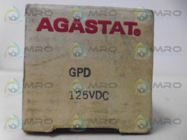 AGASTAT GPD RELAY 125VDC *NEW IN BOX*