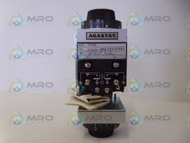 AGASTAT 7032ABB TIMING RELAY (.7-7 SECONDS) *NEW NO BOX*