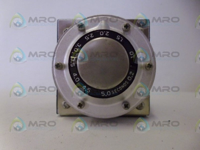 AGASTAT 2422AB TIMING RELAY (.2-5 SECONDS) *NEW NO BOX*