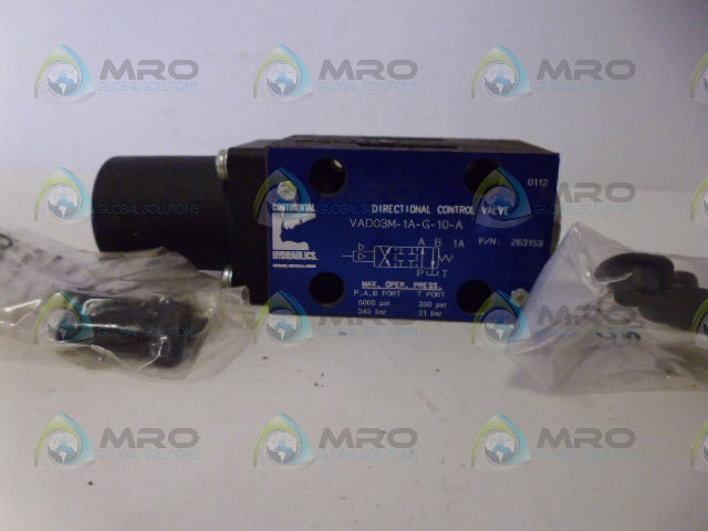 CONTINENTAL VAD03M-1A-G-10-A  DIRECTIONAL CONTROL VALVE *NEW IN BOX*