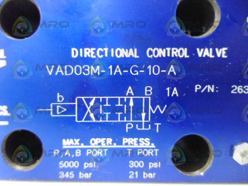 CONTINENTAL VAD03M-1A-G-10-A  DIRECTIONAL CONTROL VALVE *NEW IN BOX*