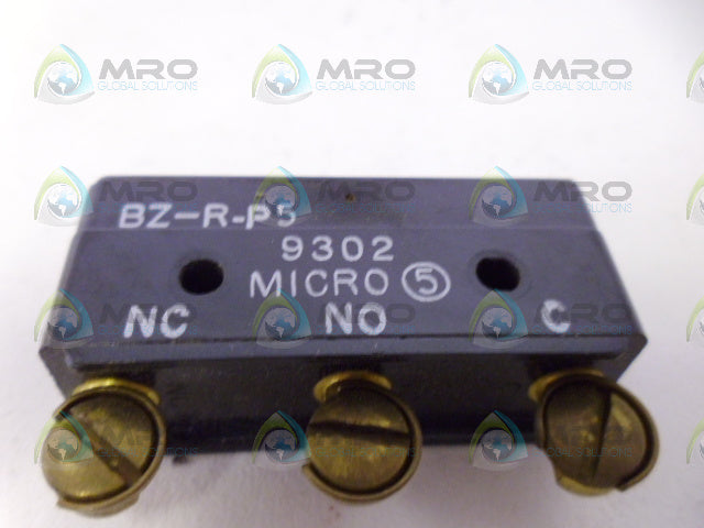 MICROSWITCH BZ-R-P5 LIMIT SWITCH *NEW IN BOX*