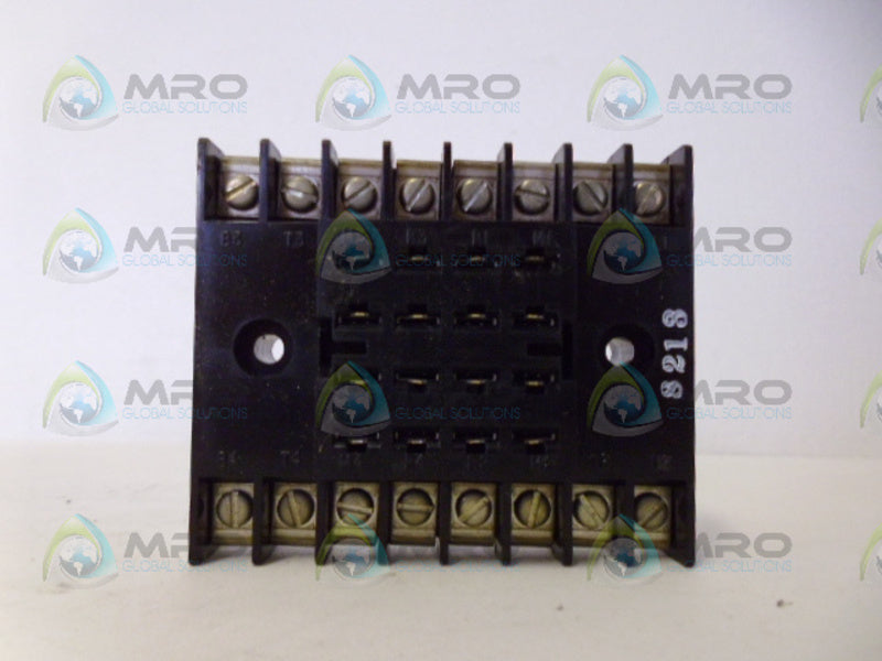 AGASTAT ECR0095001 TIMING RELAY SOCKET *NEW IN BOX*