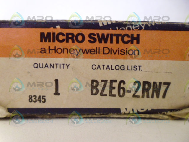 MICROSWITCH BZE6-2RN7 (GREY) *NEW IN BOX*