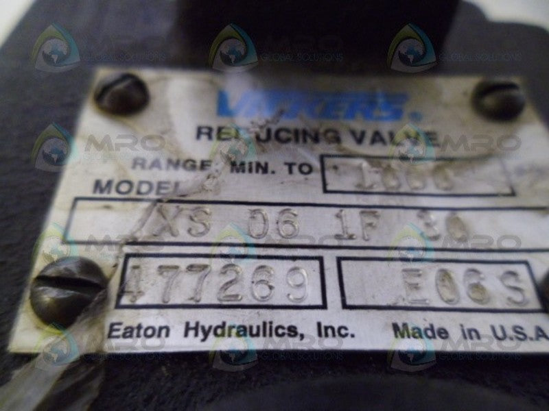VICKERS XS061F30 REDUCING VALVE *NEW NO BOX*