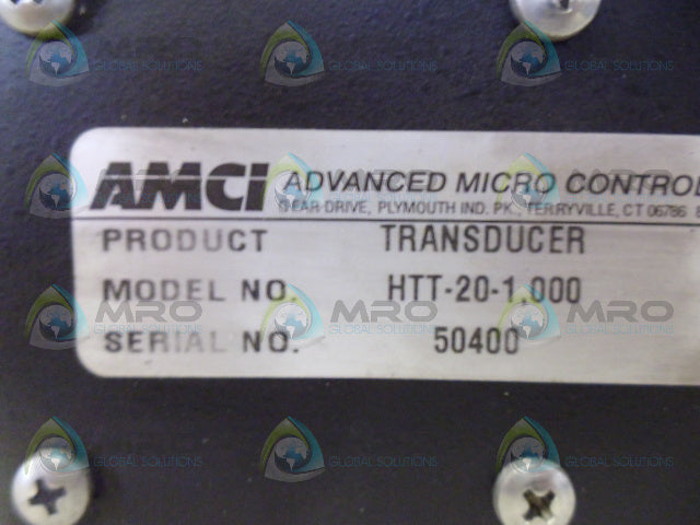 ADVANCED MICRO HTT-20-1,000 RESOLVER TRANSDUCER *NEW IN BOX*
