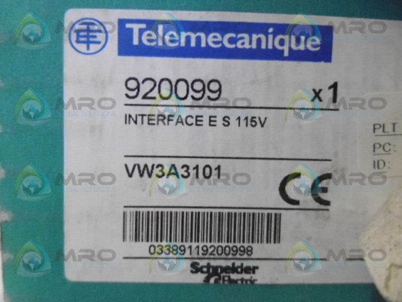 TELEMECANIQUE VW3A3101 INTERFACE MODULE *NEW IN BOX*