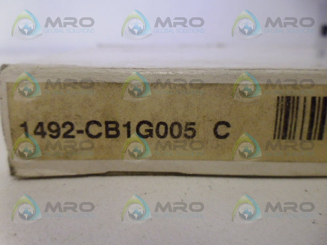 ALLEN BRADLEY 1492-CB1G005 SER. C CIRCUIT BREAKER *NEW IN BOX*