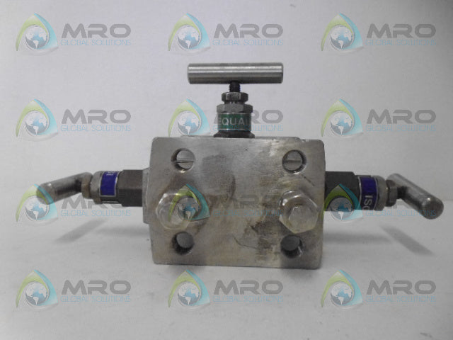 ROSEMOUNT C305151122-0000 TRANSMITTER MANIFOLD *USED*