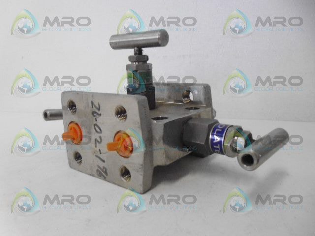 ROSEMOUNT C305151122-0000 TRANSMITTER MANIFOLD *USED*