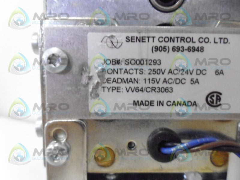SENETT VV64/CR3063 JOYSTICK CONTROLLER *NEW NO BOX*