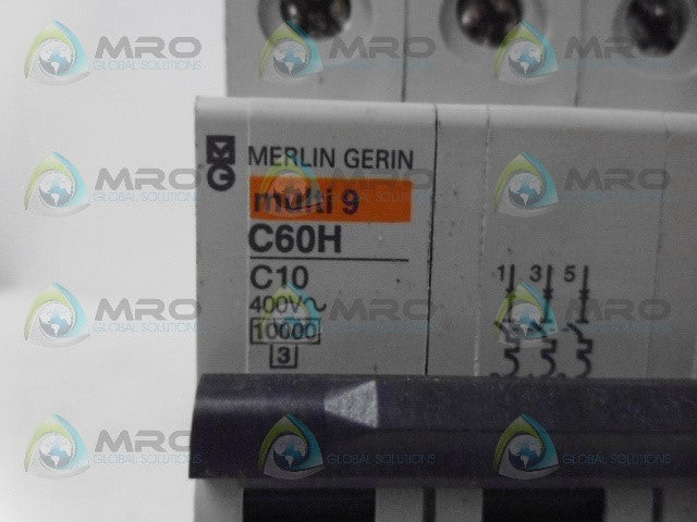 MERLIN GERIN C60H C10 CIRCUIT BREAKER *NEW NO BOX*