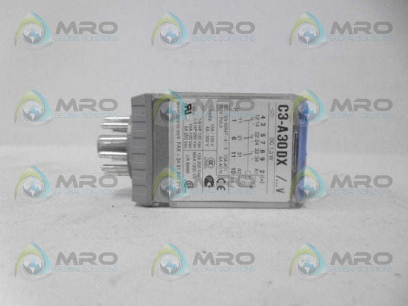 RELECO C3-A30DX/110VDC RELAY  UNMP