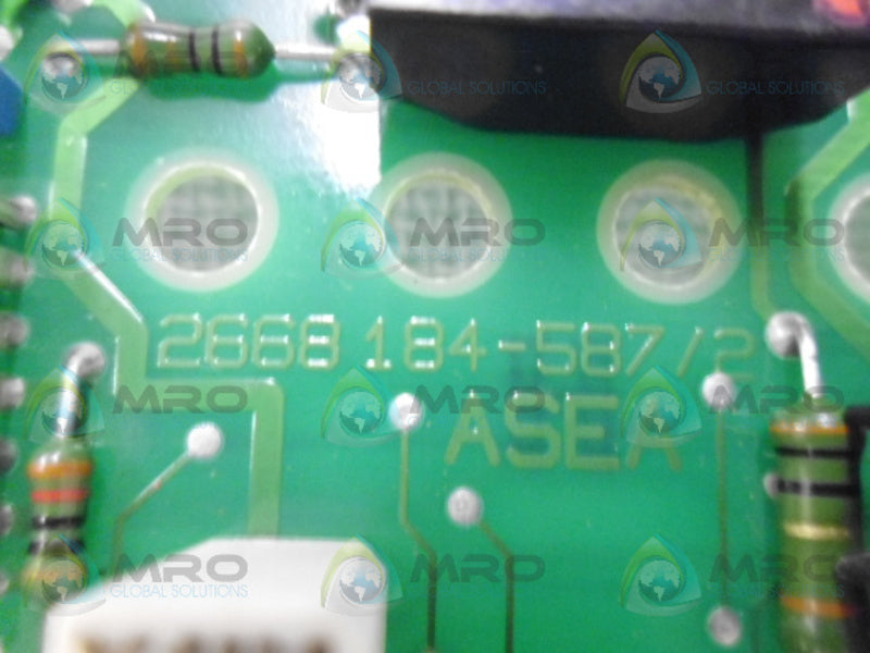 ASEA 2668 184-587/2 CIRCUIT BOARD *NEW NO BOX*
