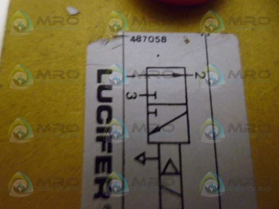 LUCIFER 487058 SOLENOID VALVE *NEW NO BOX*