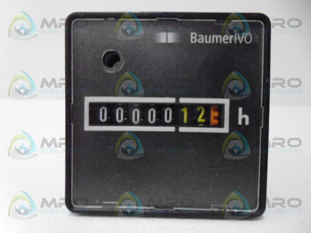 BAUMER B 148.R06XC8C HOUR METER *USED*