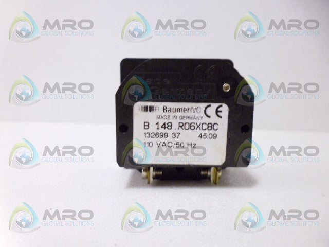 BAUMER B 148.R06XC8C HOUR METER *USED*
