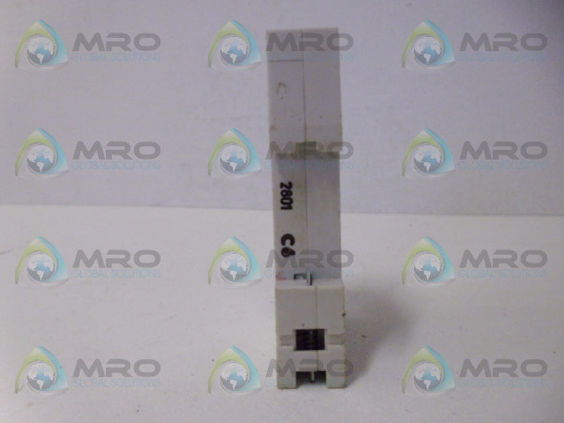 SIEMENS 5SX2106-7 CIRCUIT BREAKER 6A *USED*