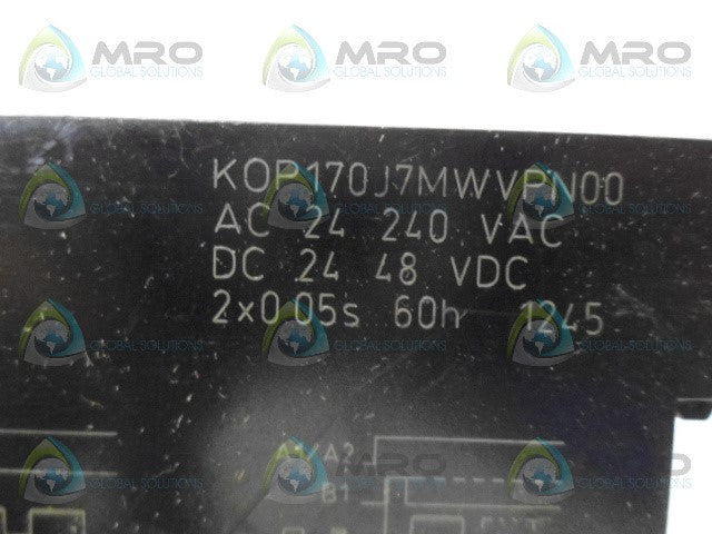 SAIA KOP170J7MWVPN00 RELAY 240VAC *NEW NO BOX*