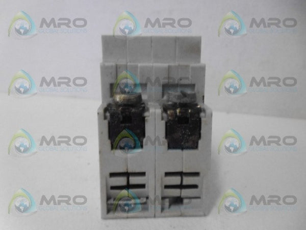 SIEMENS 5SN2 G6A CIRCUIT BREAKER 2P 6A  UNMP