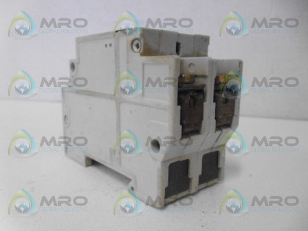 SIEMENS 5SN2 G6A CIRCUIT BREAKER 2P 6A  UNMP