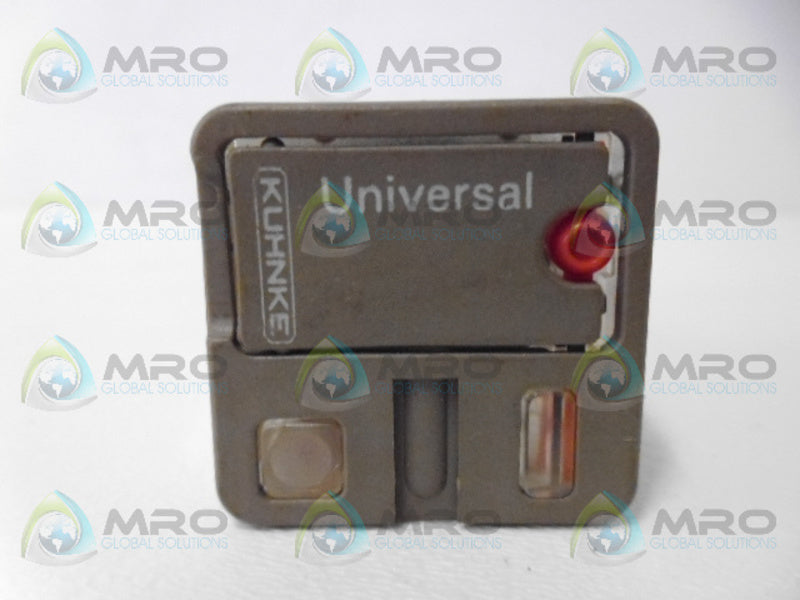 KUHNKE UF3-115VAC1L RELAY *USED*