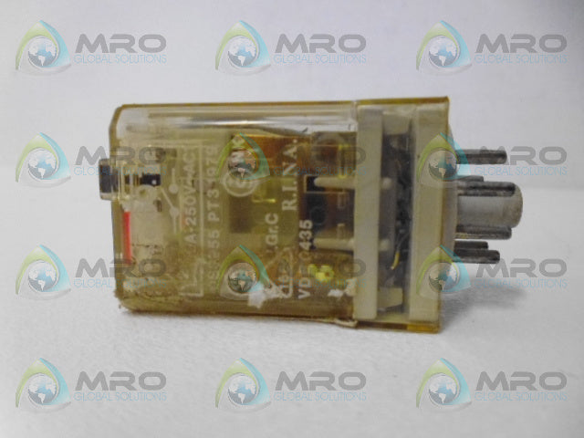 RINA 60.12 RELAY 250V *USED*
