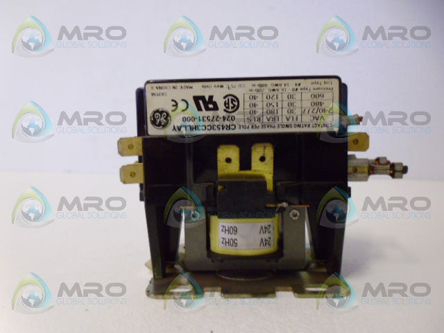 GENERAL ELECTRIC CR453CC3HLLAY CONTACTOR *USED*