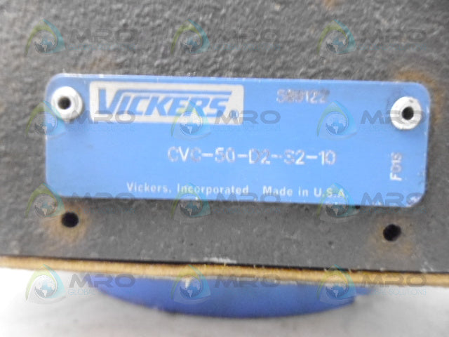 VICKERS CVC-50-D2-S2-10 HYDRAULIC COVER *NEW NO BOX*