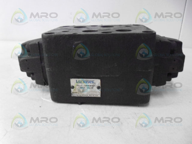 VICKERS DGPC-06-AB-51 PILOT OPERATED CHECK VALVE *NEW NO BOX*