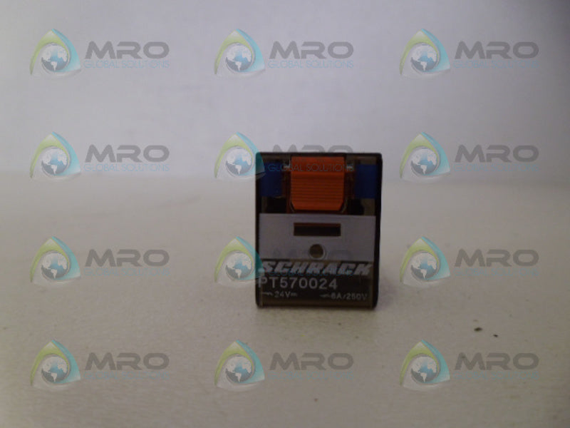 SCHRACK PT570024 RELAY 24V  UNMP