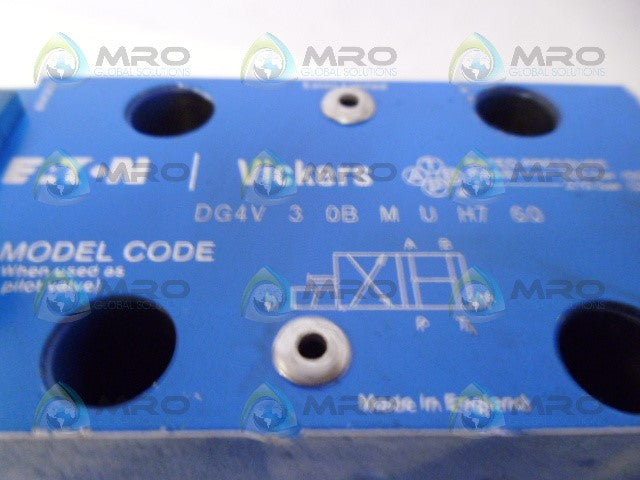 VICKERS CG5V-8FW-DMU-H7-11 HYDRAULIC VALVE *NEW NO BOX*