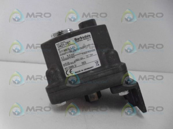 BARKSDALE D1T-M80SS-GL PRESSURE SWITCH NSMP