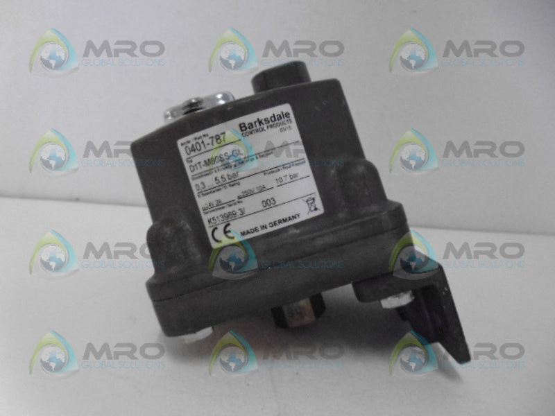 BARKSDALE D1T-M80SS-GL PRESSURE SWITCH NSMP