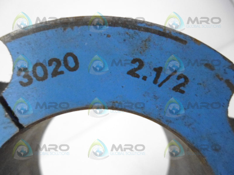 INDUSTRIAL MRO PART# 3020 BUSHING 2.5" *NEW NO BOX*