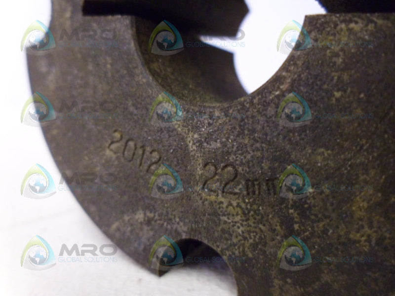 INDUSTRIAL MRO PART#  2012 BUSHING 22MM *NEW NO BOX*