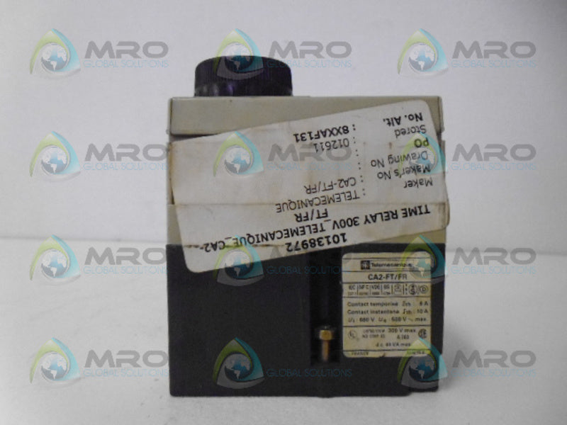 TELEMECANIQUE CA2-FT/FR RELAY UNMP