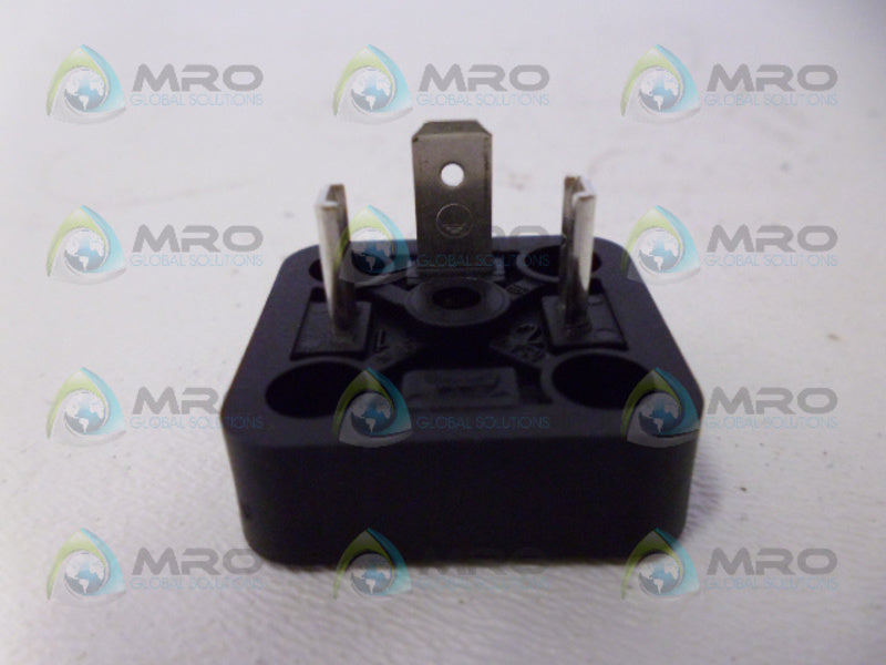 HIRSCHMANN 358-5403 SOLENOID VALE CONNECTOR NSNP