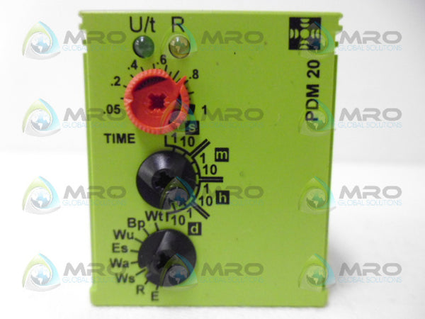 TELE PDM20 TIME DELAY  RELAY UNMP