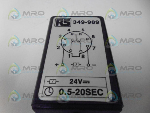 RS 349-989 RELAY 24V NSNP