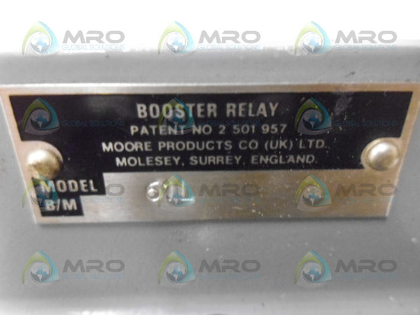 MOORE 61L BOOSTER RELAY UNMP