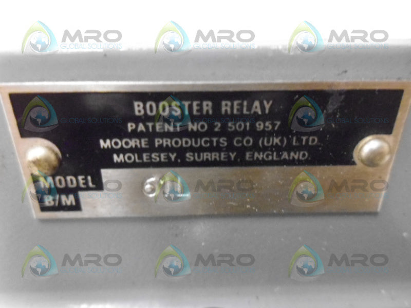 MOORE 61L BOOSTER RELAY UNMP