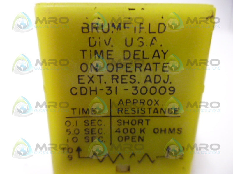 POTTER & BRUMFIELD CDH-31-30009 RELAY 24V UNMP