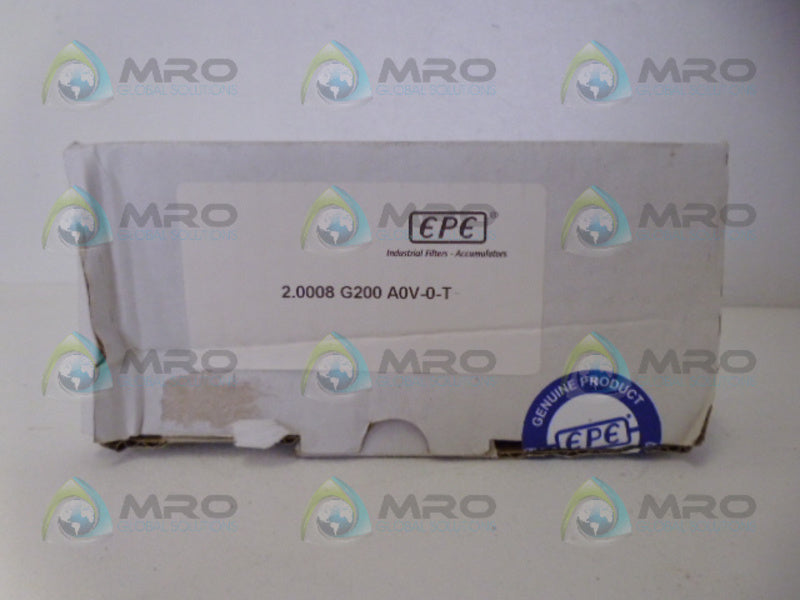 EPE 2.0008G200A0V-0-T HYDRAULIC FILTER  NSMP
