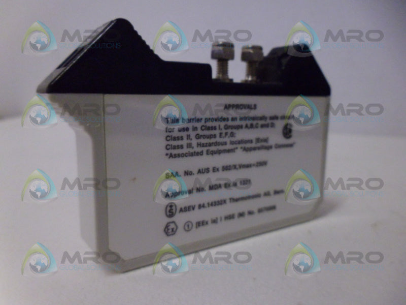 MEASUREMENT TECHNOLOGY MTL728- SHUNT DIODE SAFETY BARRIER NSNP