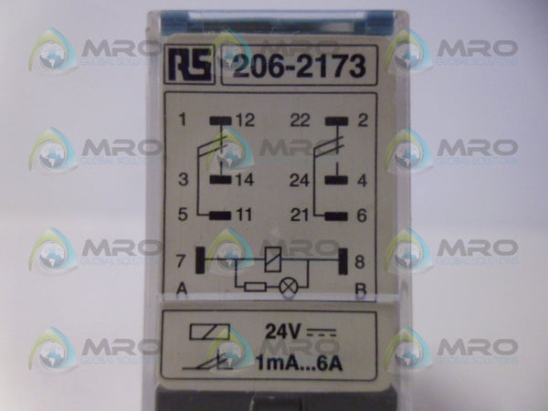 RS 206-2173 RELAY 24V UNMP