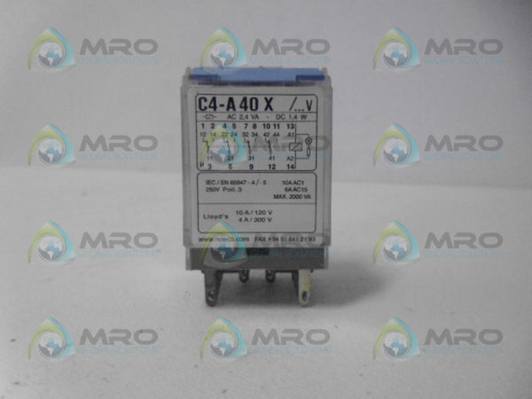 RELECO C4-A40 X RELAY AC230V UNMP