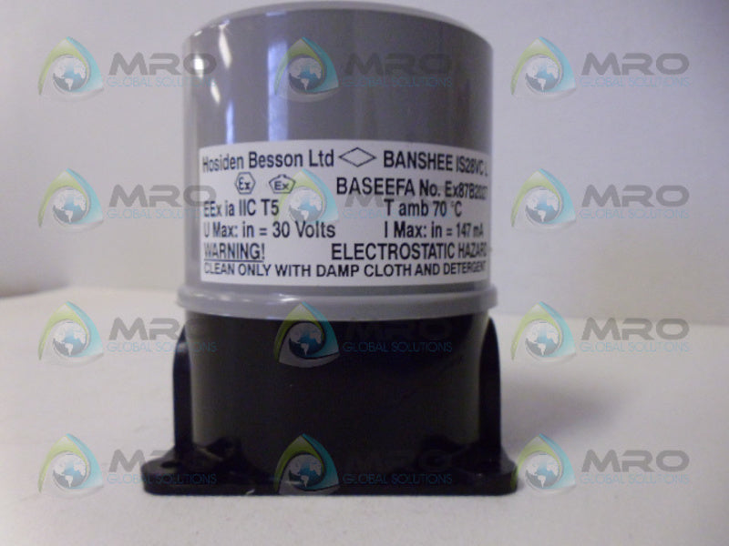 HOSIDEN BESSON I.S.28 8635 100 ELECTROIC SOUNDER NSMP